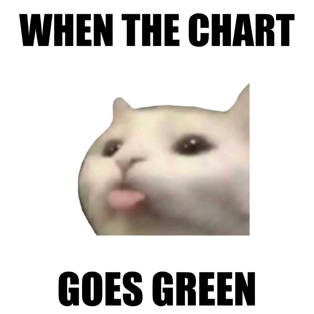 when the chart goes green