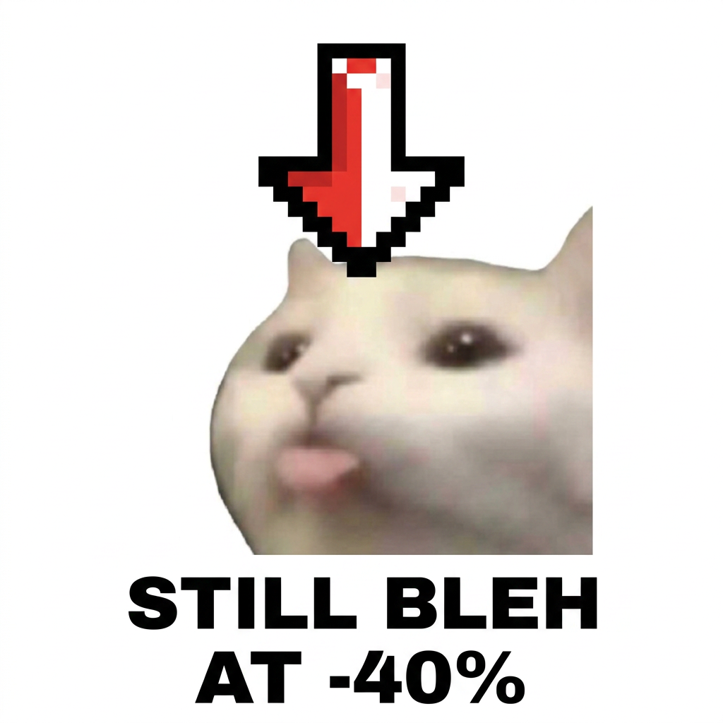 still bleh at -40%